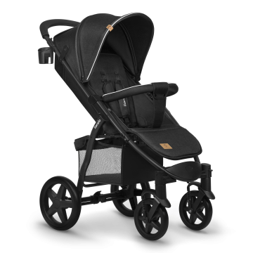 Lionelo Annet Plus Black Carbon — silla de paseo