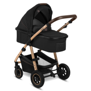 Lionelo Amber 3en1 Black Onyx — Cochecito multifuncional