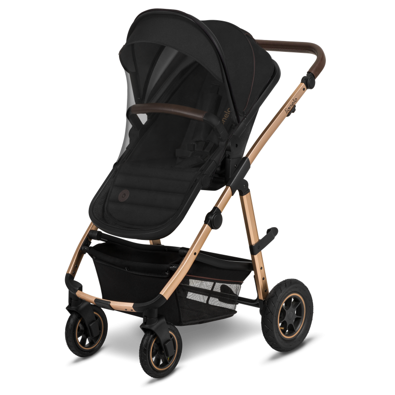 Lionelo Amber 3en1 Black Onyx — Cochecito multifuncional