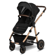 Lionelo Amber 2 en 1 Black Onyx — cochecito multifuncional