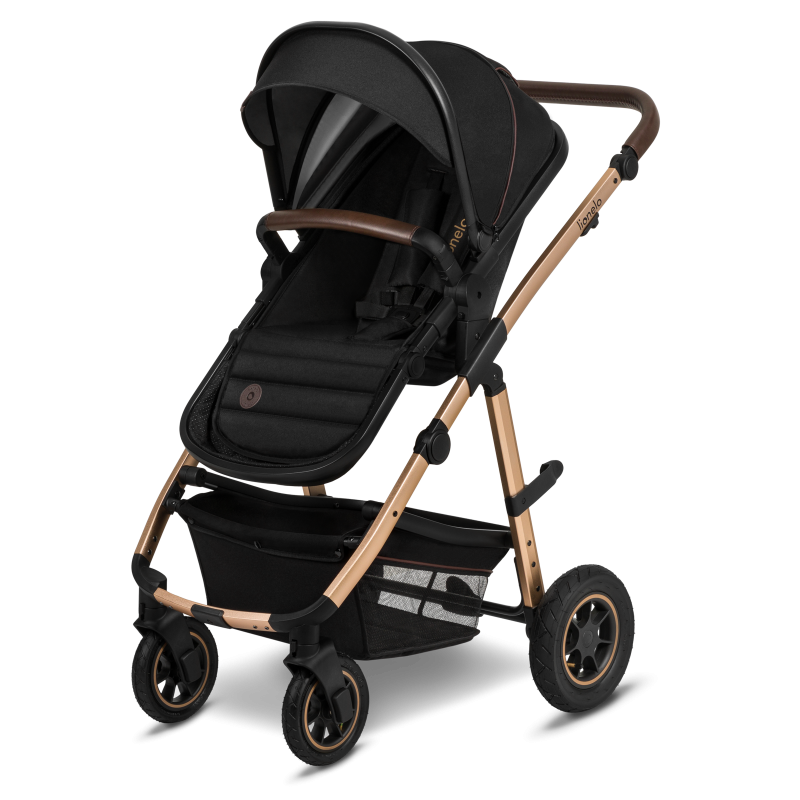 Lionelo Amber 3en1 Black Onyx — Cochecito multifuncional