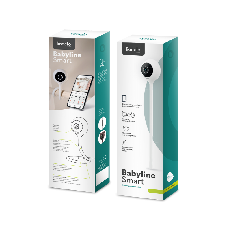 Lionelo Babyline Smart — monitor de bebé