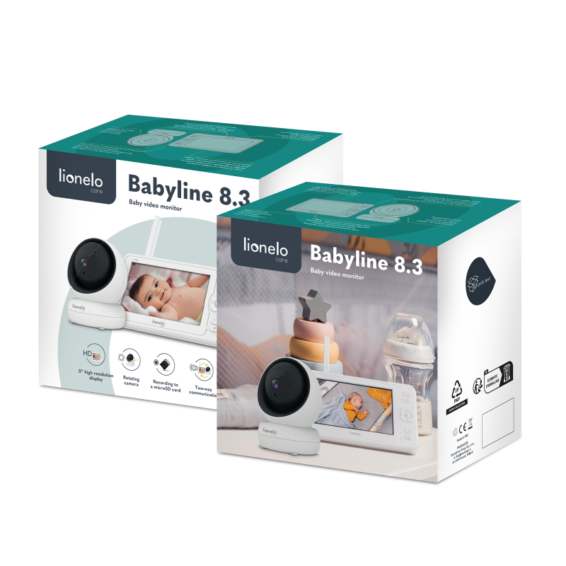 Lionelo Babyline 8.3 — monitor de bebé