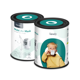 Lionelo Nebi Air Mask White — nebulizador