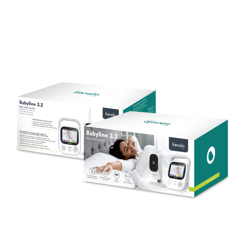 Lionelo Babyline 3.2 — monitor de bebé