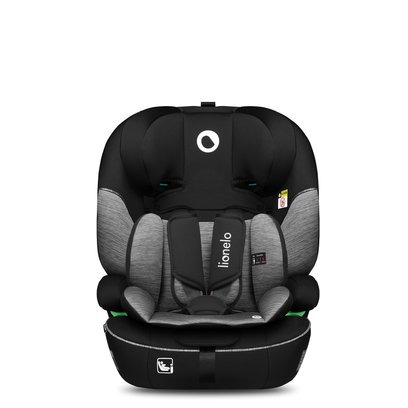 Lionelo Levi i-Size Black Grey — Silla de coche