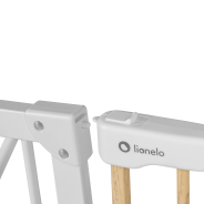 Lionelo Truus Slim White Natural — barrera de seguridad