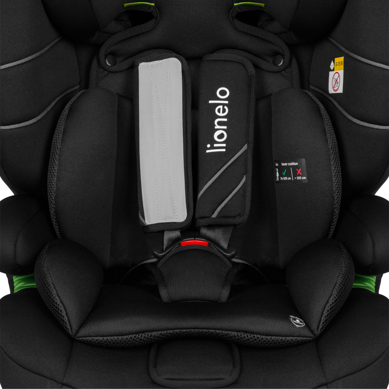 Lionelo Levi One i-Size Black Carbon — Silla de coche