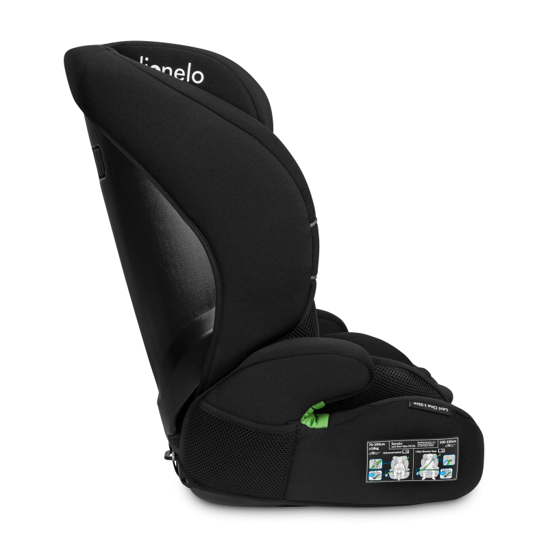 Lionelo Levi One i-Size Black Carbon — Silla de coche