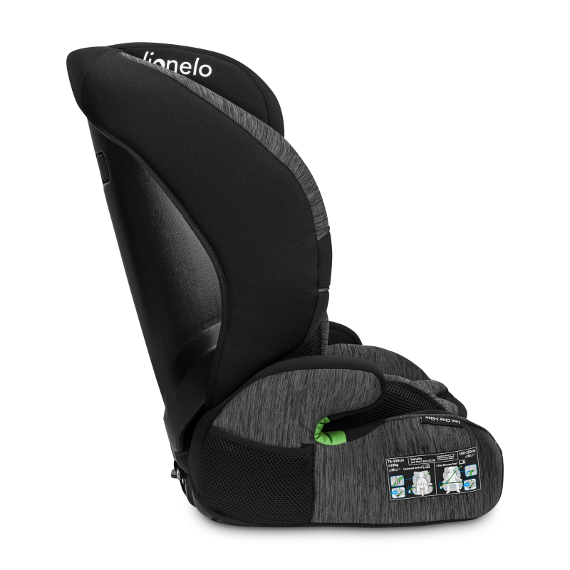 Lionelo Levi One i-Size Black Grey — Silla de coche