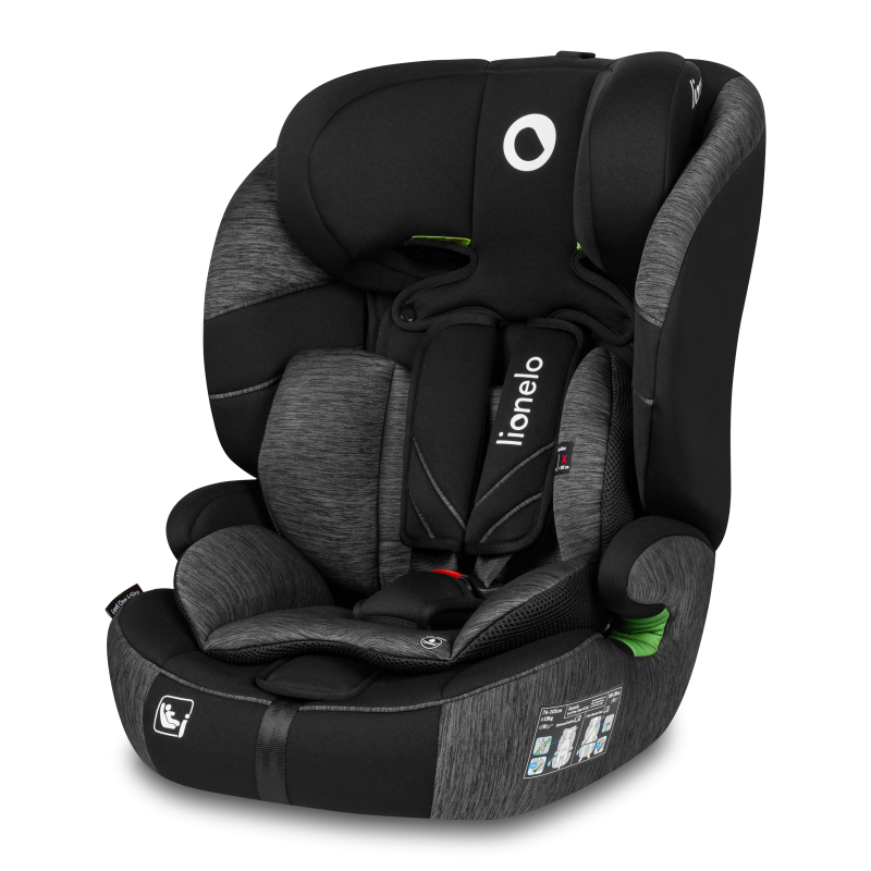 Lionelo Levi One i-Size Black Grey — Silla de coche