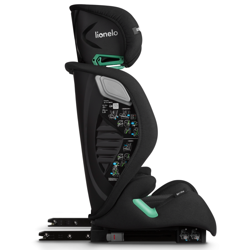 Lionelo Igo i-Size Black Carbon — Silla de coche