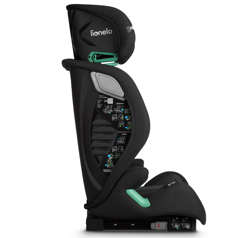 Lionelo Igo i-Size Black Carbon — Silla de coche