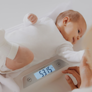 Lionelo Babybalance White — Báscula de bebé