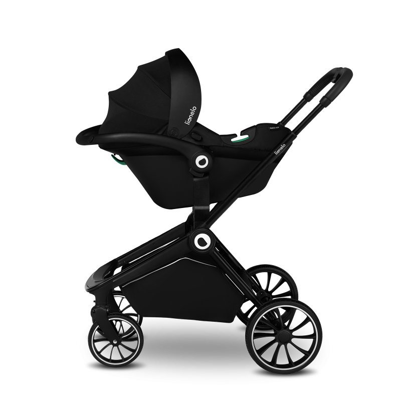 Lionelo Mika 3 en 1 Grey Stone — carrito multifuncional con silla de coche