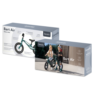 Lionelo Bart Air Green Forest — bicicleta de equilibrio