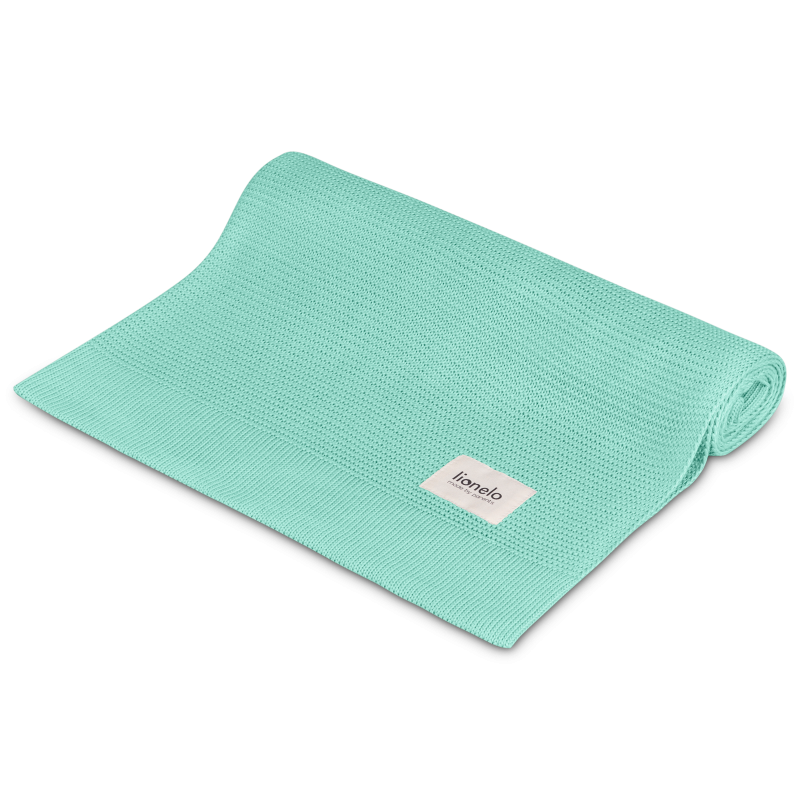 Lionelo Bamboo Blanket Green Mint — mantita de bambú