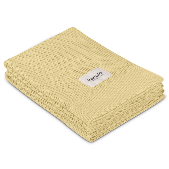 Lionelo Bamboo Blanket Yellow Lemon — mantita de bambú