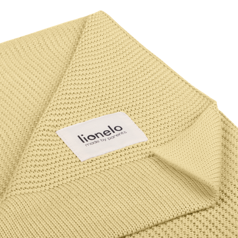 Lionelo Bamboo Blanket Yellow Lemon — mantita de bambú