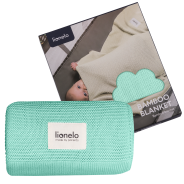 Lionelo Bamboo Blanket Green Mint — mantita de bambú