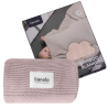 Lionelo Bamboo Blanket Pink — mantita de bambú