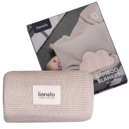 Lionelo Bamboo Blanket Beige Sand — mantita de bambú