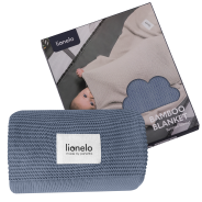 Lionelo Bamboo Blanket Blue — mantita de bambú