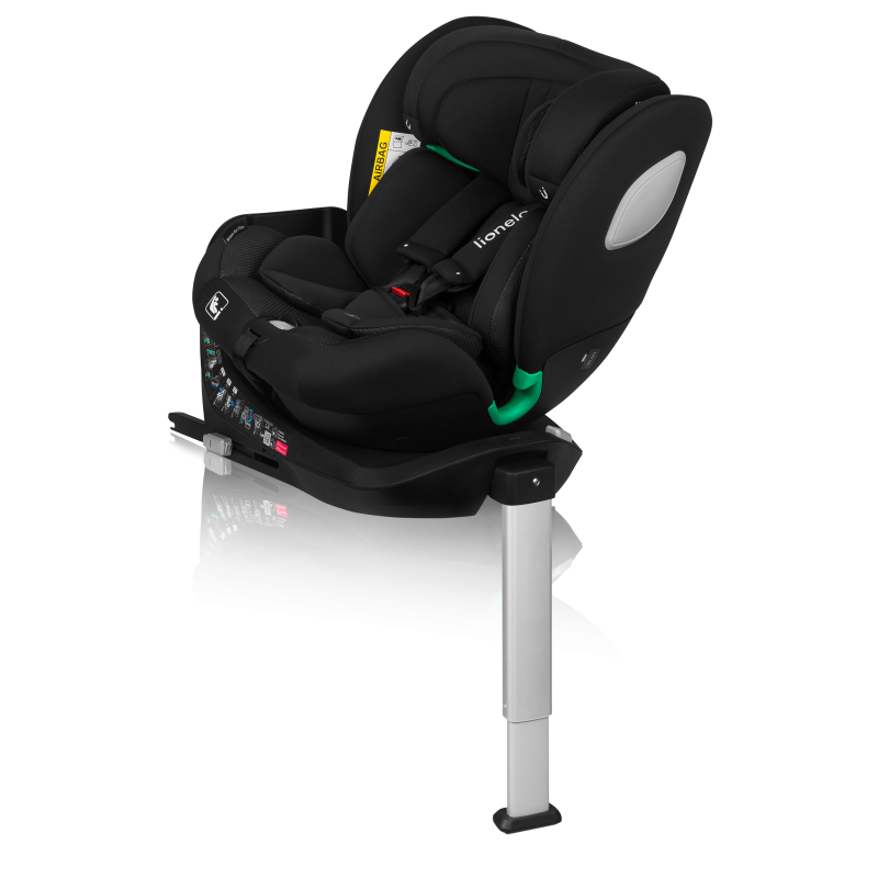 Lionelo ​​Braam Air i-Size Black Carbon — Silla de coche