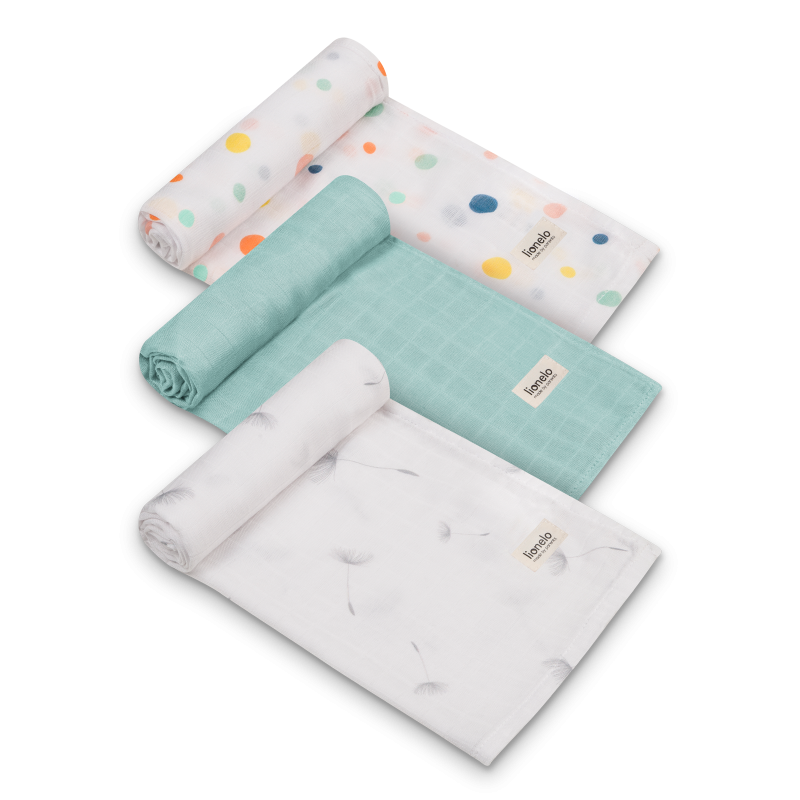 Lionelo Bamboo Set Dot — pañales para bebés