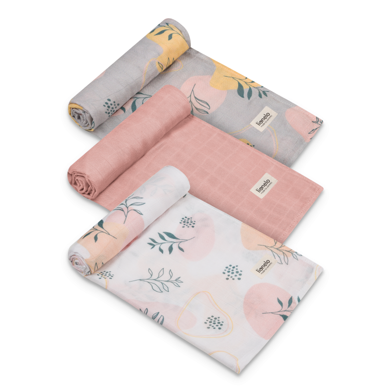 Lionelo Bamboo Set Leaf — pañales para bebés