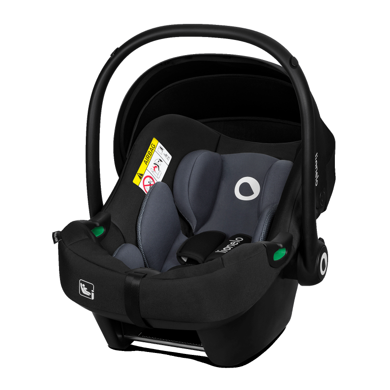 lionelo Astrid i-Size Black Grey — Silla de coche