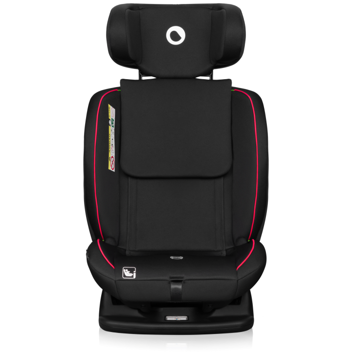 Lionelo ​​Aart i-Size Black Carbon Red — Silla de coche