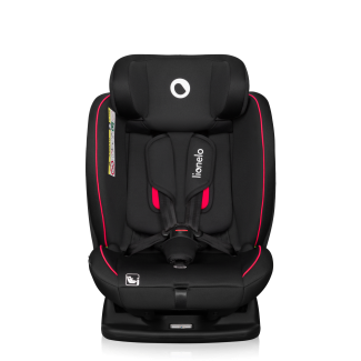 Lionelo ​​Aart i-Size Black Carbon Red — Silla de coche