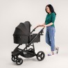 Lionelo Mari Tour 2w1 Grey Stone — carrito multifuncional