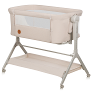 Lionelo Leonie Plus Beige Sand — cuna colecho