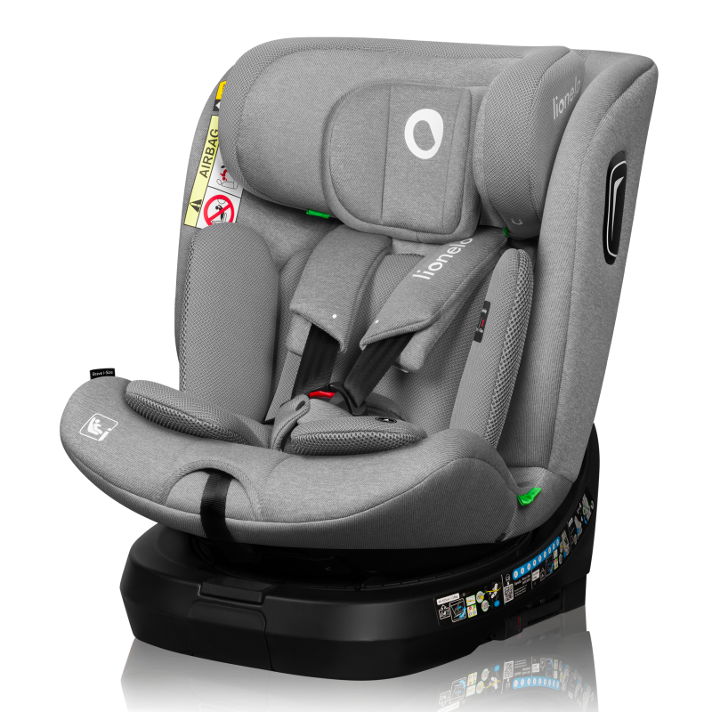 Lionelo Brave i-Size Grey Stone — Silla de coche