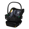 lionelo Astrid i-Size Set Black Grey — Silla de coche con base ISOFIX