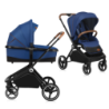 Lionelo Mika 2 es 1 Blue Navy — carrito multifuncional