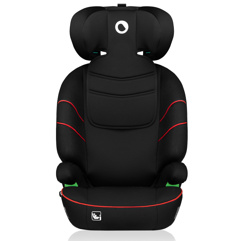 Lionelo Lars i-Size Sporty Black Red — Silla de coche