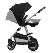 lionelo Amber 2 en 1 Black Silver — cochecito multifuncional