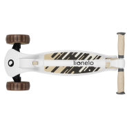 lionelo Franky Beige Latte — Patinete de equilibrio 2 en 1