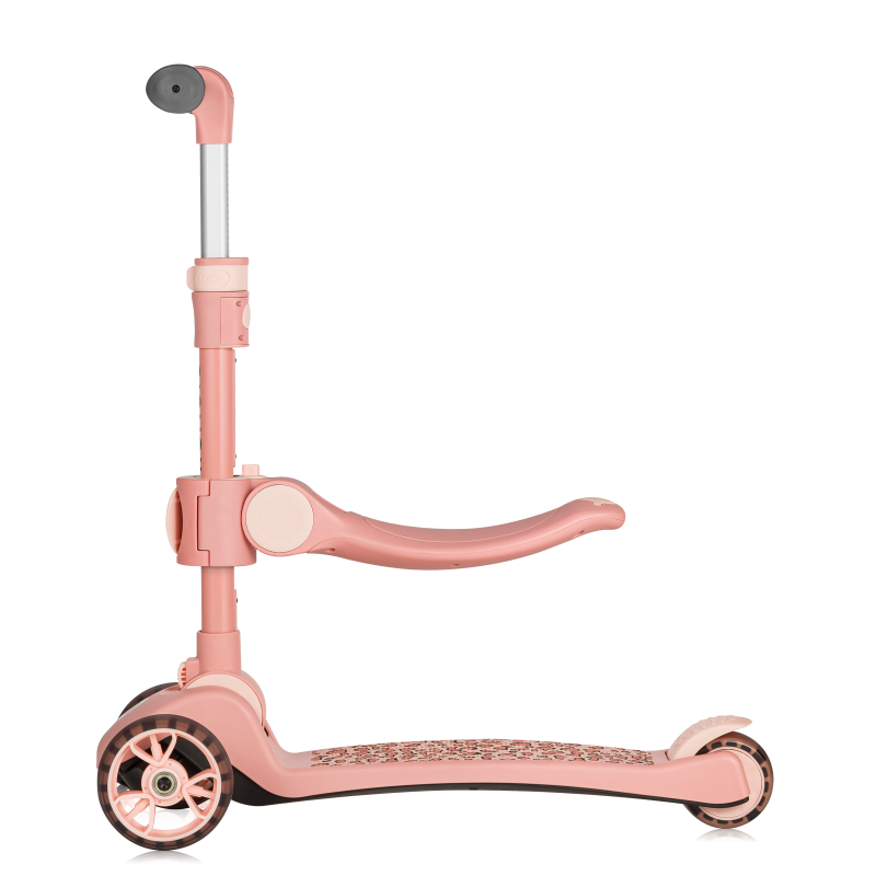 lionelo Franky Pink Rose — Patinete de equilibrio 2 en 1