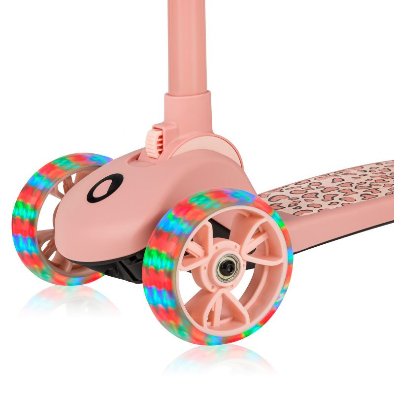 lionelo Franky Pink Rose — Patinete de equilibrio 2 en 1