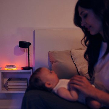 lionelo Babynap — Caja de música con luz nocturna