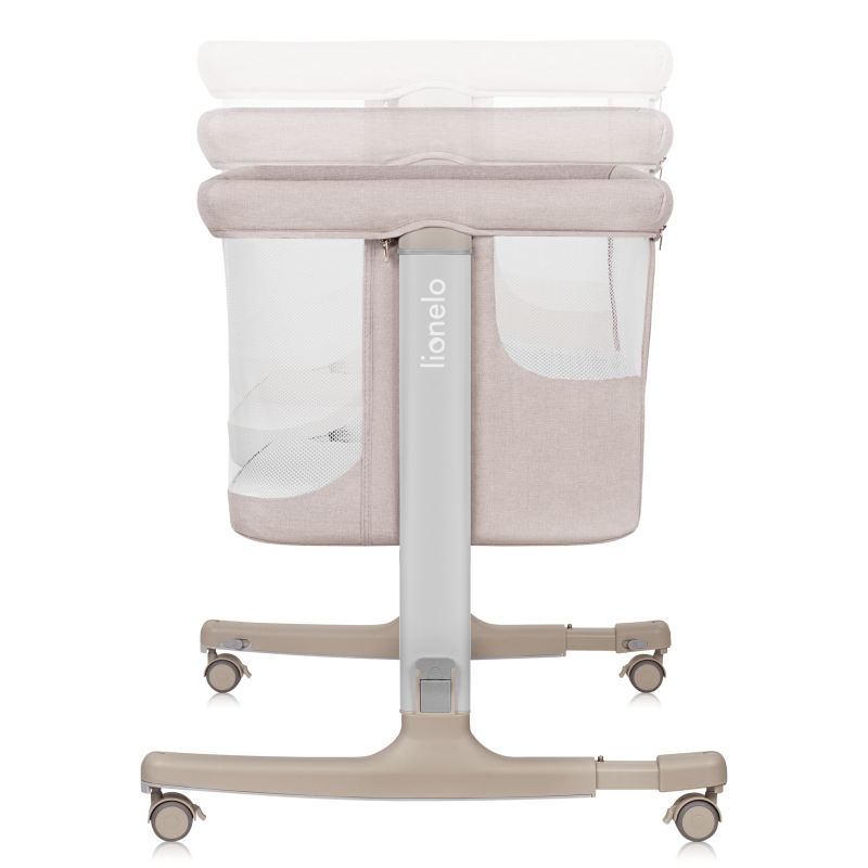 Lionelo Aurora Beige Cappuccino — Cuna 3en1