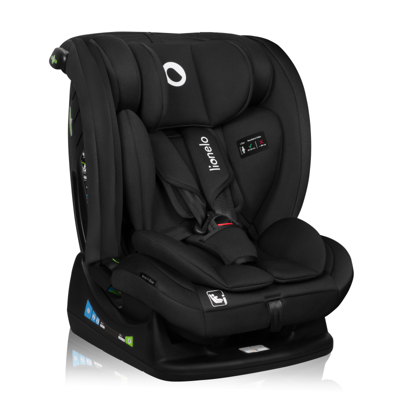 Lionelo Izzy i-Size Black Carbon — Silla de coche