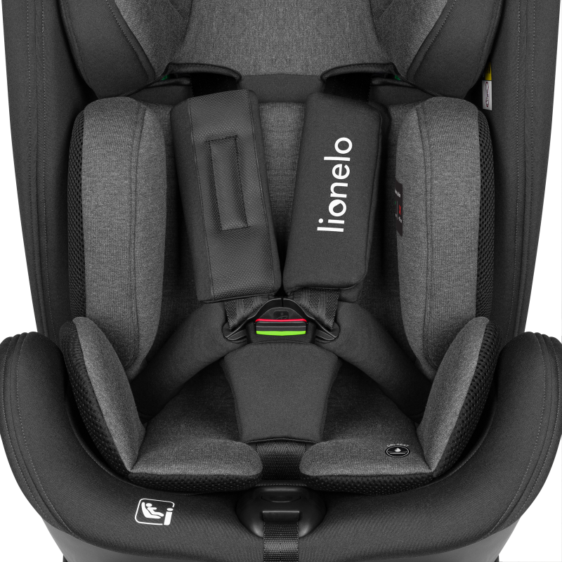 Lionelo Harper i-Size Black Carbon Grey — Silla de coche