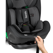 Lionelo Harper i-Size Black Carbon Grey — Silla de coche