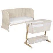 Lionelo Thomi Plus 5 en 1 Beige Sand — Cuna 5 en 1