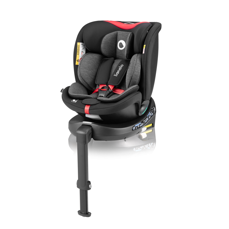 Lionelo Navy i-Size Black Red— silla de coche